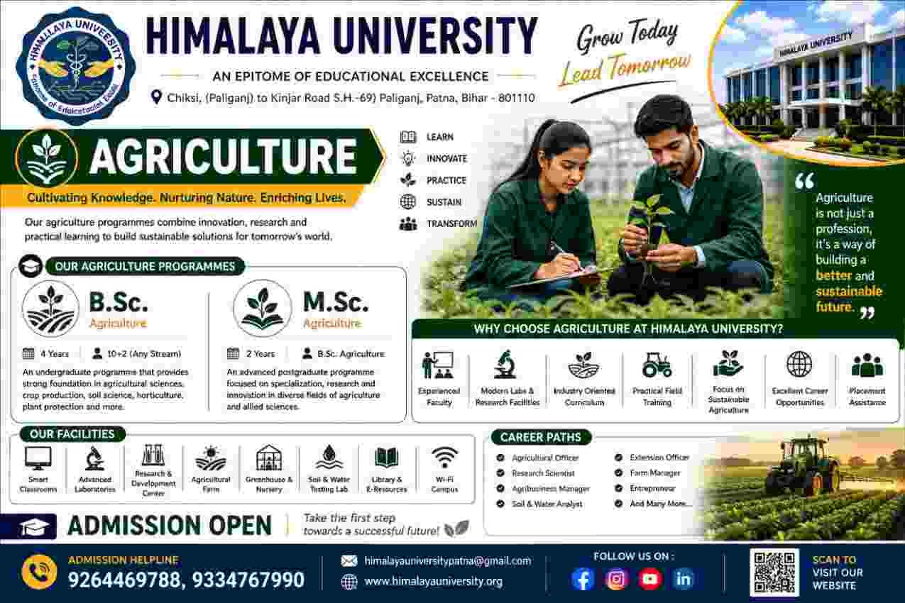 B.Sc. (Hons.) Agriculture